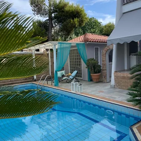 Vila Thepoolhouse Artemida Agios Spyridon  Exteriér fotografie